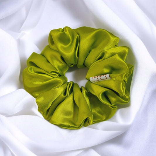 Puffy Satin Silk Scrunchies